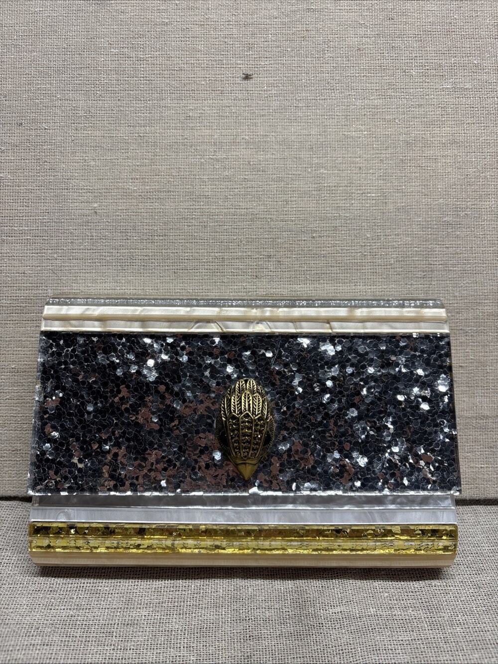 Kurt Geiger London Party Eagle Drench Clutch - Size OS Excellent Condition